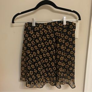 Urban Outfitters Floral Mini Skirt